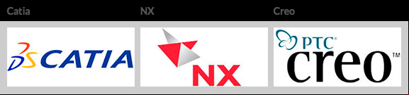 Catia, NX, Creo